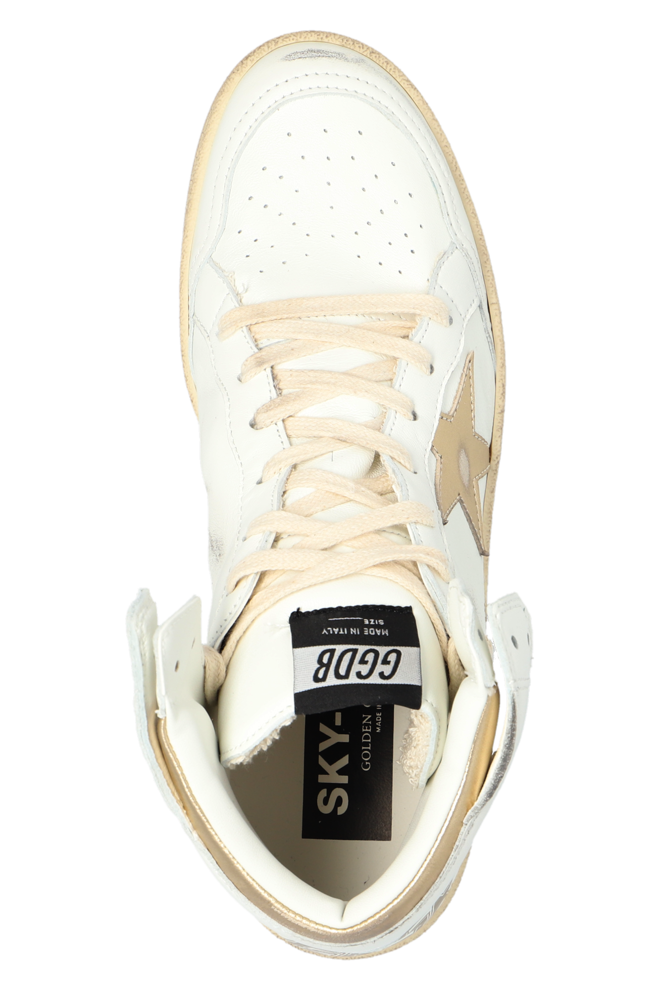 White Sky Star high top sneakers Golden Goose Vitkac Canada